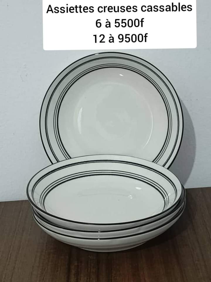Assiettes creuses